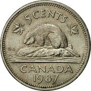 Canada Proof Bin Low Mintage Coin Details about   1987 CANADA 5 CENTS PROOF FREE SHIP 