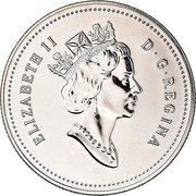 Canada 50 Cents Confederation (1992) KM# 208 ELIZABETH II D∙G∙REGINA coin obverse Canada 50 Cents Confederation (1992) KM# 208 ELIZABETH II D∙G∙REGINA coin obverse