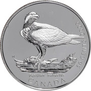 Canada 50 Cents Osprey 2000 Proof KM# 391 PANDION HALIAETUS CANADA 50 CENTS 2000 coin reverse Canada 50 Cents Osprey 2000 Proof KM# 391 PANDION HALIAETUS CANADA 50 CENTS 2000 coin reverse