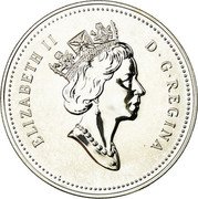 Canada Dollar Kingston to York Stagecoach 1992 KM# 210 ELIZABETH II D ∙ G ∙ REGINA coin obverse Canada Dollar Kingston to York Stagecoach 1992 KM# 210 ELIZABETH II D ∙ G ∙ REGINA coin obverse