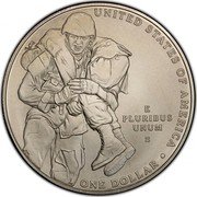 USA Dollar Medal of Honor 2011 S KM# 504 UNITED STATES OF AMERICA ONE DOLLAR ∙ E PLURIBUS UNUM P coin reverse USA Dollar Medal of Honor 2011 S KM# 504 UNITED STATES OF AMERICA ONE DOLLAR ∙ E PLURIBUS UNUM P coin reverse