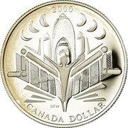 Canada Dollar Voyage of Discovery 2000 KM# 401 2000 DFW CANADA DOLLAR coin reverse Canada Dollar Voyage of Discovery 2000 KM# 401 2000 DFW CANADA DOLLAR coin reverse