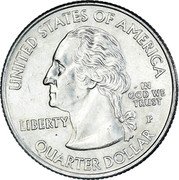 USA Quarter District of Columbia 2009 P KM# 445 UNITED STATES OF AMERICA QUARTER DOLLAR LIBERTY IN GOD WE TRUST coin obverse USA Quarter District of Columbia 2009 P KM# 445 UNITED STATES OF AMERICA QUARTER DOLLAR LIBERTY IN GOD WE TRUST coin obverse