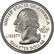 USA Quarter Dollar Alaska 2008 S KM# 424a UNITED STATES OF AMERICA QUARTER DOLLAR LIBERTY IN GOD WE TRUST coin obverse USA Quarter Dollar Alaska 2008 S KM# 424a UNITED STATES OF AMERICA QUARTER DOLLAR LIBERTY IN GOD WE TRUST coin obverse