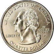 USA Quarter Dollar Arizona 2008 P KM# 423 ARIZONA 1912 E PLURIBUS UNUM GRAND CANYON STATE coin reverse USA Quarter Dollar Arizona 2008 P KM# 423 ARIZONA 1912 E PLURIBUS UNUM GRAND CANYON STATE coin reverse