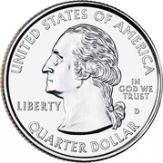 USA Quarter Dollar Chickasaw National Recreation Area 2011 D KM# 498 UNITED STATES OF AMERICA QUARTER DOLLAR LIBERTY IN GOD WE TRUST coin obverse USA Quarter Dollar Chickasaw National Recreation Area 2011 D KM# 498 UNITED STATES OF AMERICA QUARTER DOLLAR LIBERTY IN GOD WE TRUST coin obverse