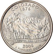USA Quarter Dollar Colorado 2006 P KM# 384 UNITED STATES OF AMERICA QUARTER DOLLAR LIBERTY IN GOD WE TRUST coin obverse USA Quarter Dollar Colorado 2006 P KM# 384 UNITED STATES OF AMERICA QUARTER DOLLAR LIBERTY IN GOD WE TRUST coin obverse