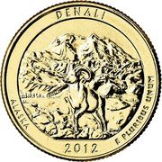 USA Quarter Dollar Denali National Park 2012 P KM# 523 UNITED STATES OF AMERICA QUARTER DOLLAR LIBERTY IN GOD WE TRUST coin obverse USA Quarter Dollar Denali National Park 2012 P KM# 523 UNITED STATES OF AMERICA QUARTER DOLLAR LIBERTY IN GOD WE TRUST coin obverse