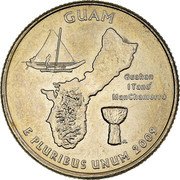 USA Quarter Dollar Guam 2009 P KM# 447 UNITED STATES OF AMERICA QUARTER DOLLAR LIBERTY IN GOD WE TRUST coin obverse USA Quarter Dollar Guam 2009 P KM# 447 UNITED STATES OF AMERICA QUARTER DOLLAR LIBERTY IN GOD WE TRUST coin obverse