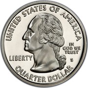 USA Quarter Dollar Kentucky 2001 S KM# 322a UNITED STATES OF AMERICA QUARTER DOLLAR LIBERTY IN GOD WE TRUST coin obverse USA Quarter Dollar Kentucky 2001 S KM# 322a UNITED STATES OF AMERICA QUARTER DOLLAR LIBERTY IN GOD WE TRUST coin obverse
