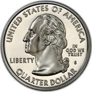 USA Quarter Dollar Maine 2003 S KM# 345a UNITED STATES OF AMERICA QUARTER DOLLAR LIBERTY IN GOD WE TRUST coin obverse USA Quarter Dollar Maine 2003 S KM# 345a UNITED STATES OF AMERICA QUARTER DOLLAR LIBERTY IN GOD WE TRUST coin obverse