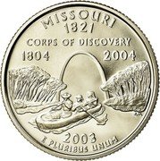USA Quarter Dollar Missouri 2003 S KM# 346 UNITED STATES OF AMERICA QUARTER DOLLAR LIBERTY IN GOD WE TRUST coin obverse USA Quarter Dollar Missouri 2003 S KM# 346 UNITED STATES OF AMERICA QUARTER DOLLAR LIBERTY IN GOD WE TRUST coin obverse
