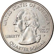 USA Quarter Dollar Nevada 2006 P KM# 382 NEVADA 1864 E PLURIBUS UNUM THE SILVER STATE coin reverse USA Quarter Dollar Nevada 2006 P KM# 382 NEVADA 1864 E PLURIBUS UNUM THE SILVER STATE coin reverse