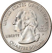 USA Quarter Dollar South Dakota 2006 P KM# 386 SOUTH DAKOTA 1889 E PLURIBUS UNUM coin reverse USA Quarter Dollar South Dakota 2006 P KM# 386 SOUTH DAKOTA 1889 E PLURIBUS UNUM coin reverse