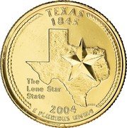USA Quarter Dollar Texas 2004 P KM# 357 UNITED STATES OF AMERICA QUARTER DOLLAR LIBERTY IN GOD WE TRUST coin obverse USA Quarter Dollar Texas 2004 P KM# 357 UNITED STATES OF AMERICA QUARTER DOLLAR LIBERTY IN GOD WE TRUST coin obverse