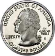 USA Quarter Dollar West Virginia 2005 S KM# 374a UNITED STATES OF AMERICA QUARTER DOLLAR LIBERTY IN GOD WE TRUST coin obverse USA Quarter Dollar West Virginia 2005 S KM# 374a UNITED STATES OF AMERICA QUARTER DOLLAR LIBERTY IN GOD WE TRUST coin obverse