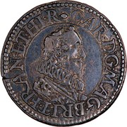 UK 1/2 Groat Charles II Pattern ND (1631-1632) Pattern KM# PnA18 CAR∙D:G∙MAG∙BRIT∙FRAN∙ET∙HI∙R coin obverse UK 1/2 Groat Charles II Pattern ND (1631-1632) Pattern KM# PnA18 CAR∙D:G∙MAG∙BRIT∙FRAN∙ET∙HI∙R coin obverse