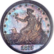 USA 1/5 of a Dollar Pattern 1875 KM# Pn1458 LIBERTY 1875 coin obverse USA 1/5 of a Dollar Pattern 1875 KM# Pn1458 LIBERTY 1875 coin obverse