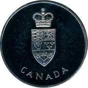 Canada 1 Dollar Centennial of Canadian Confederation 1967 Prooflike X# 1 CANADA coin obverse Canada 1 Dollar Centennial of Canadian Confederation 1967 Prooflike X# 1 CANADA coin obverse
