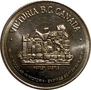 Canada 1 Dollar Victoria - British Columbia 1979 UNC VICTORIA B.C. CANADA HATLEY CASTLE VALUE 1 DOLLAR IN VICTORIA - EXPIRES SEPTEMBER 30, 1979 coin reverse Canada 1 Dollar Victoria - British Columbia 1979 UNC VICTORIA B.C. CANADA HATLEY CASTLE VALUE 1 DOLLAR IN VICTORIA - EXPIRES SEPTEMBER 30, 1979 coin reverse