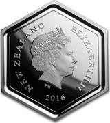 New Zealand $1 Honey Bee 2016 NEW ZEALAND ELIZABETH II 2016 IRB coin obverse New Zealand $1 Honey Bee 2016 NEW ZEALAND ELIZABETH II 2016 IRB coin obverse