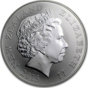 New Zealand $1 Kiwi Specimen 2015 NEW ZEALAND ELIZABETH II 2015 IRB coin obverse New Zealand $1 Kiwi Specimen 2015 NEW ZEALAND ELIZABETH II 2015 IRB coin obverse