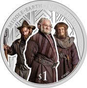 New Zealand $1 The Desolation of Smaug - Bifur - Bofur - Bombur 2013 MIDDLE-EARTH - NEW ZEALAND $1 WBEI coin reverse New Zealand $1 The Desolation of Smaug - Bifur - Bofur - Bombur 2013 MIDDLE-EARTH - NEW ZEALAND $1 WBEI coin reverse
