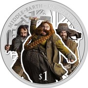 New Zealand $1 The Desolation of Smaug - Dori - Nori - Ori 2013 MIDDLE-EARTH - NEW ZEALAND $1 WBEI coin reverse New Zealand $1 The Desolation of Smaug - Dori - Nori - Ori 2013 MIDDLE-EARTH - NEW ZEALAND $1 WBEI coin reverse