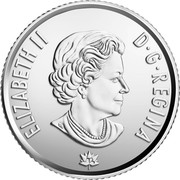 Canada 10 Cents 150th Anniversary of the Canadian Confederation - Wings of Peace 2017 ELIZABETH II D∙G∙REGINA SB coin obverse Canada 10 Cents 150th Anniversary of the Canadian Confederation - Wings of Peace 2017 ELIZABETH II D∙G∙REGINA SB coin obverse