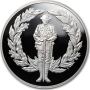 UK 10 Pounds First World War Aviation 2017 PJ coin reverse