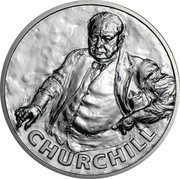 UK 10 Pounds Sir Winston Churchill 50th Anniversary of Death 2015 Proof CHURCHILL EM coin reverse UK 10 Pounds Sir Winston Churchill 50th Anniversary of Death 2015 Proof CHURCHILL EM coin reverse
