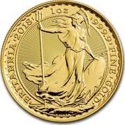 UK 100 Pounds Britannia 2018 'BRITANNIA'2018' 1 OZ '999.9'FINE'GOLD' NATHAN coin reverse UK 100 Pounds Britannia 2018 'BRITANNIA'2018' 1 OZ '999.9'FINE'GOLD' NATHAN coin reverse