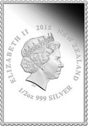 New Zealand $2 New Zealand Joint 2015 ELIZABETH II 2015 NEW ZEALAND 1/2 OZ 999 SILVER IRB coin obverse New Zealand $2 New Zealand Joint 2015 ELIZABETH II 2015 NEW ZEALAND 1/2 OZ 999 SILVER IRB coin obverse