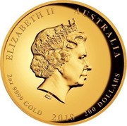 Australia 200 Dollars In Flanders Fields 2018 P Proof ELIZABETH II AUSTRALIA 2OZ 9999 GOLD 2018 200 DOLLARS IRB coin obverse Australia 200 Dollars In Flanders Fields 2018 P Proof ELIZABETH II AUSTRALIA 2OZ 9999 GOLD 2018 200 DOLLARS IRB coin obverse