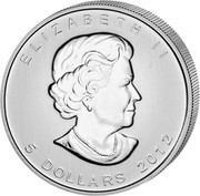 Canada 5 Dollars Canadian Wildlife Series Cougar 2012 UNC ELIZABETH II 5 DOLLARS 2012 coin obverse Canada 5 Dollars Canadian Wildlife Series Cougar 2012 UNC ELIZABETH II 5 DOLLARS 2012 coin obverse