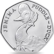 UK 50 Pence (Jemima Puddle-Duck) JEMIMA PUDDLE-DUCK EN coin reverse UK 50 Pence (Jemima Puddle-Duck) JEMIMA PUDDLE-DUCK EN coin reverse