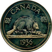 Canada Crown Edward VIII Token 1936 Proof X# 3 CANADA 1936 coin reverse Canada Crown Edward VIII Token 1936 Proof X# 3 CANADA 1936 coin reverse