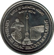 Canada Dollar General Sir Isaac Brock's Monument 1986 UNC BATTLE OF QUEENSTON HEIGHTS WAR OF 1812-14 GENERAL SIR ISAAC BROCK'S MONUMENT coin obverse Canada Dollar General Sir Isaac Brock's Monument 1986 UNC BATTLE OF QUEENSTON HEIGHTS WAR OF 1812-14 GENERAL SIR ISAAC BROCK'S MONUMENT coin obverse