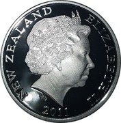 New Zealand Dollar Queen Elizabeth II (All Blacks) 2011 KM# 344 NEW ZEALAND ELIZABETH II 2011 coin obverse New Zealand Dollar Queen Elizabeth II (All Blacks) 2011 KM# 344 NEW ZEALAND ELIZABETH II 2011 coin obverse