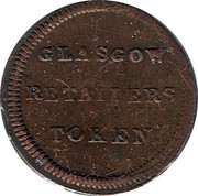 UK Farthing Lanarkshire - Glasgow (Retailers token) ND  GLASGOW RETAILERS TOKEN. coin reverse UK Farthing Lanarkshire - Glasgow (Retailers token) ND  GLASGOW RETAILERS TOKEN. coin reverse
