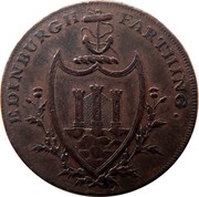UK Farthing (Lothian - St. Andrew) EDINBURGH FARTHING coin reverse UK Farthing (Lothian - St. Andrew) EDINBURGH FARTHING coin reverse