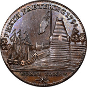 UK Farthing Perth - Monks Tower 1798  PERTH FARTHING 1798 MONKS TOWER coin obverse UK Farthing Perth - Monks Tower 1798  PERTH FARTHING 1798 MONKS TOWER coin obverse