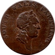 UK Farthing (South Wales) SOUTH WALES FARTHING. coin obverse UK Farthing (South Wales) SOUTH WALES FARTHING. coin obverse
