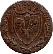 UK Farthing (South Wales) PRO BONO PUBLICO 1793 coin reverse UK Farthing (South Wales) PRO BONO PUBLICO 1793 coin reverse