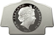 New Zealand One Dollar All Blacks 2015 NEW ZEALAND ELIZABETH II 2015 IRB coin obverse New Zealand One Dollar All Blacks 2015 NEW ZEALAND ELIZABETH II 2015 IRB coin obverse