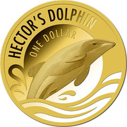 New Zealand One Dollar Hector's Dolphin 2016 HECTOR'S DOLPHIN ONE DOLLAR coin reverse New Zealand One Dollar Hector's Dolphin 2016 HECTOR'S DOLPHIN ONE DOLLAR coin reverse