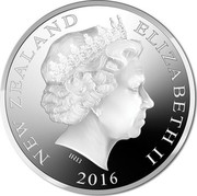 New Zealand One Dollar (RSA 100 Years of Service) NEW ZEALAND ELIZABETH II 2016 IRB coin obverse New Zealand One Dollar (RSA 100 Years of Service) NEW ZEALAND ELIZABETH II 2016 IRB coin obverse