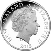 New Zealand One Dollar The Spirit of Anzac - 100th Anniversary of Gallipoli 2015 Proof NEW ZEALAND ELIZABETH II 2015 IRB coin obverse New Zealand One Dollar The Spirit of Anzac - 100th Anniversary of Gallipoli 2015 Proof NEW ZEALAND ELIZABETH II 2015 IRB coin obverse
