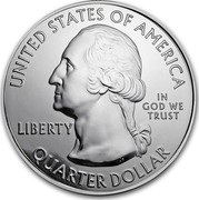 USA Quarter Dollar Apostle Islands National Lakeshore 2018 UNITED STATES OF AMERICA IN GOD WE TRUST LIBERTY QUARTER DOLLAR coin obverse
