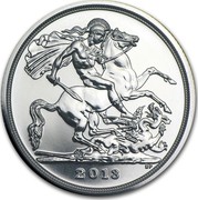 UK Twenty Pounds St. George And The Dragon 2013 BU 2013 B.P. coin reverse UK Twenty Pounds St. George And The Dragon 2013 BU 2013 B.P. coin reverse